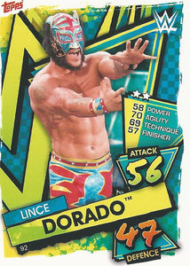 WWE Topps Slam Attax 2021 Trading Card Lince Dorado No.92