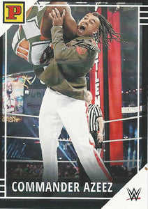 WWE Panini Debut Edition 2022 Trading Cards Commander Azeez No.92