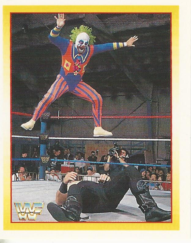 WWF Merlin Stickers 1995 Doink the Clown No.92