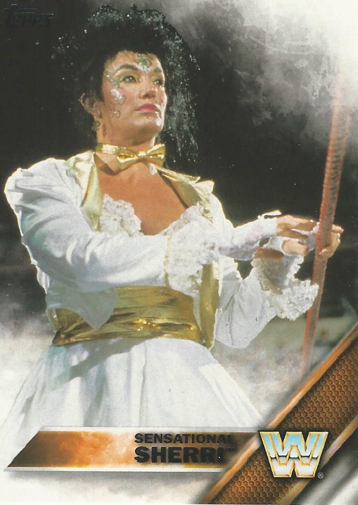 WWE Topps 2016 Trading Cards Sensational Sherri No.92