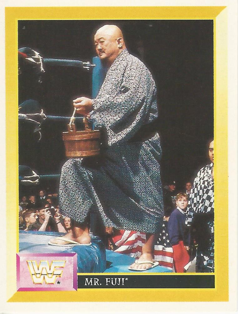 WWF Merlin Sticker Collection 1994 Mr Fuji No.92