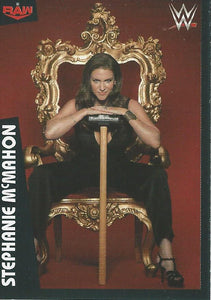 WWE Panini 2022 Sticker Collection Stephanie McMahon No.93