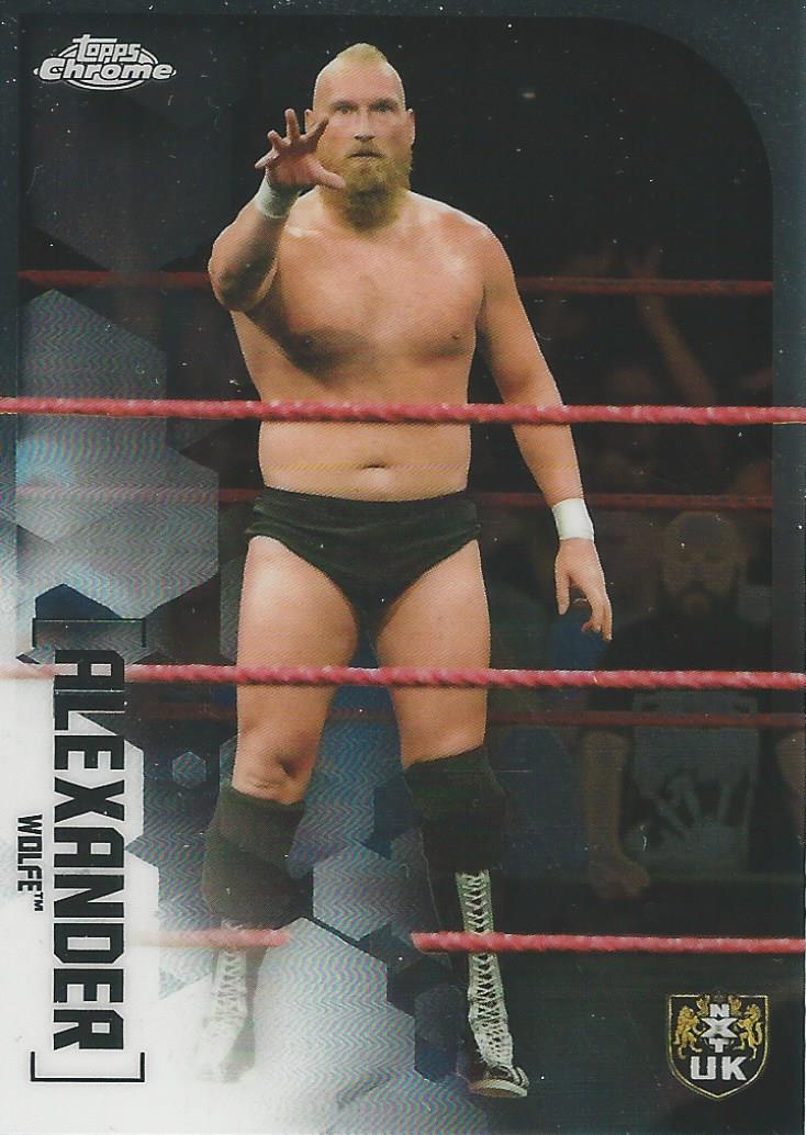 WWE Topps Chrome 2020 Trading Cards Alexander Wolfe N.93
