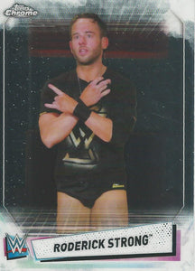 WWE Topps Chrome 2021 Trading Cards Roderick Strong No.93