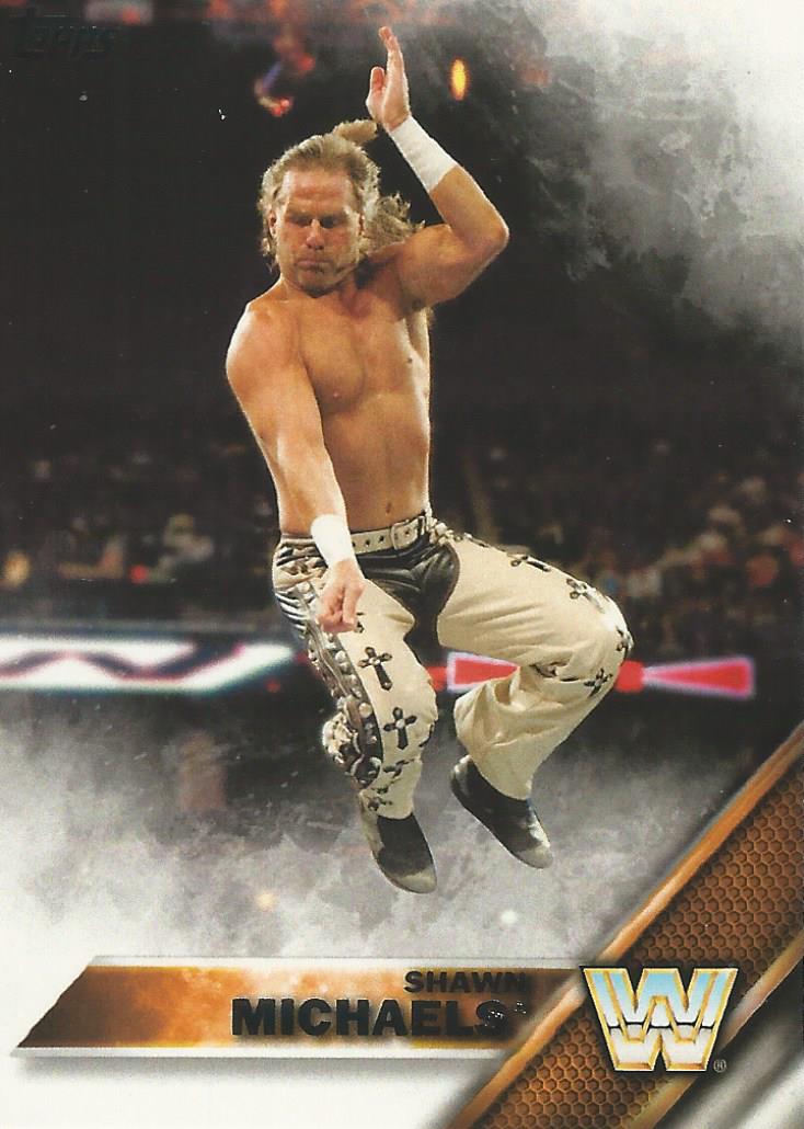 WWE Topps 2016 Trading Cards Shawn Michaels No.93