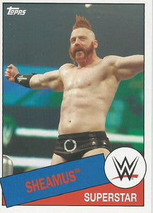 WWE Topps Heritage 2015 Trading Card Sheamus No.93