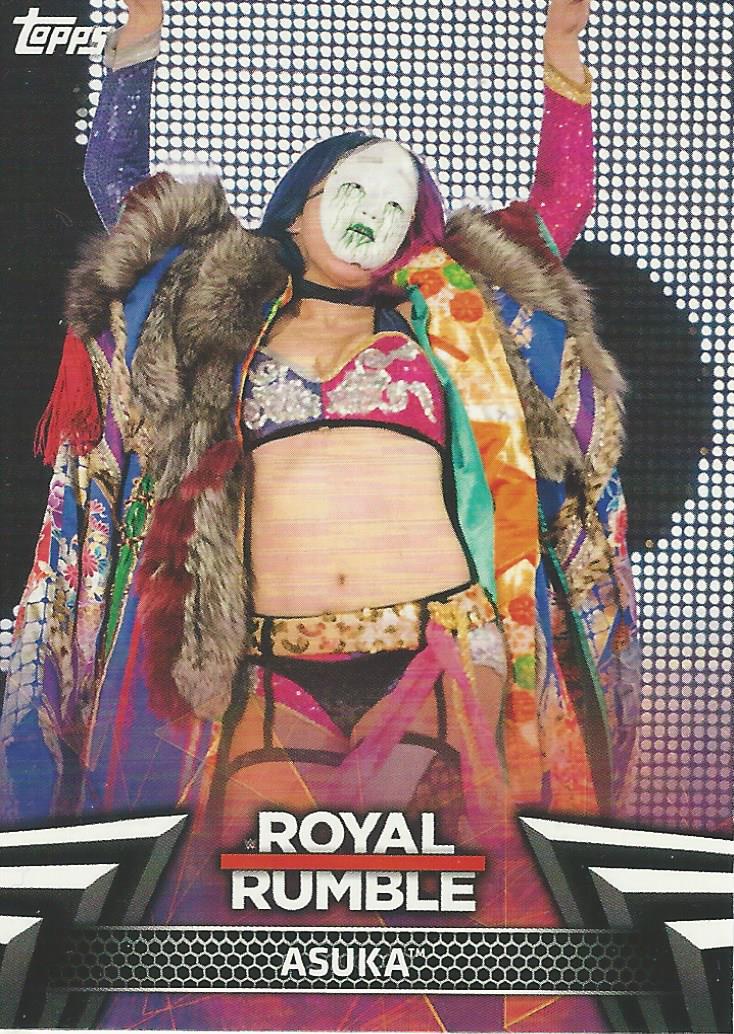 WWE Topps Women Division 2018 Trading Cards Asuka RR-19