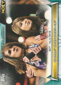 WWE Topps Women Division 2019 Trading Card Dakota Kai No.93