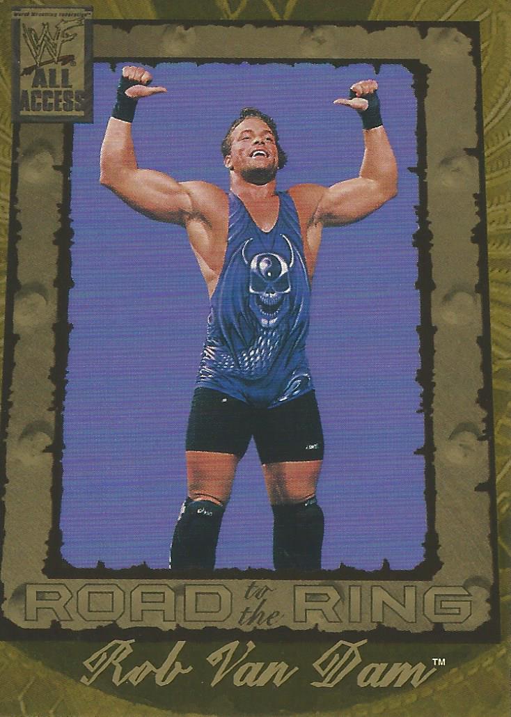 WWF Fleer All Access Trading Cards 2002 Rob Van Dam No.93