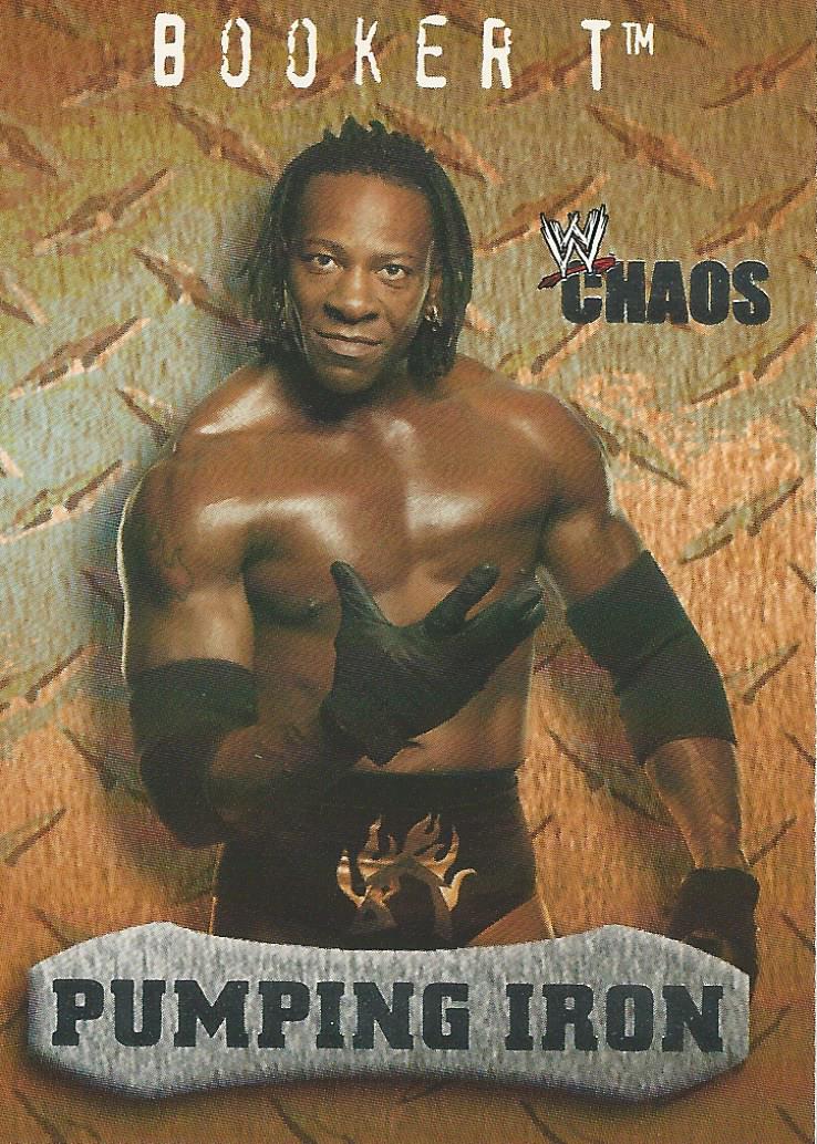 WWE Fleer Chaos Trading Card 2004 Booker T No.93