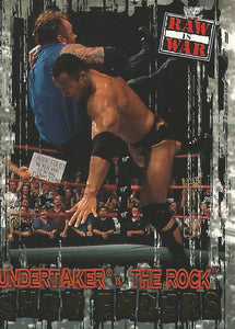 WWF Fleer Raw 2001 Trading Cards The Rock No.93