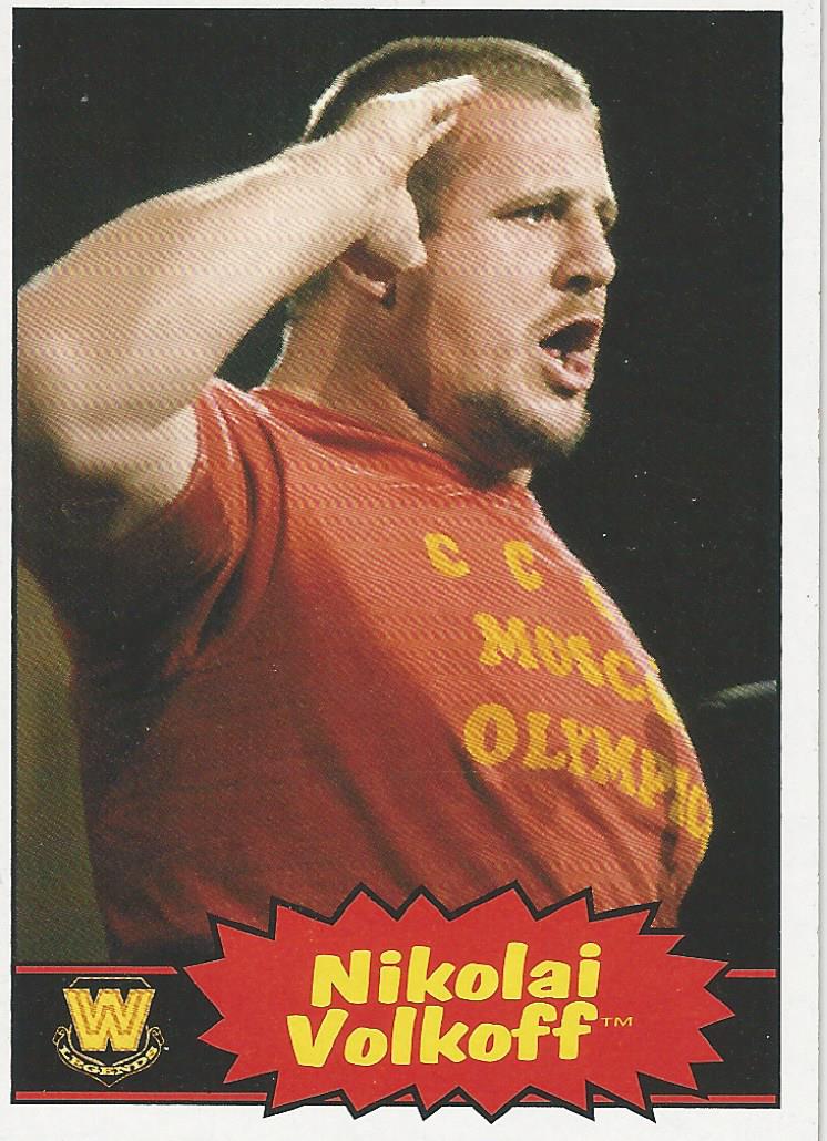 WWE Topps Heritage 2012 Trading Cards Nikolai Volkoff No.94
