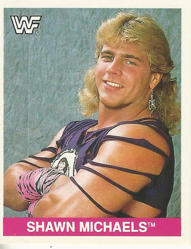 WWF Merlin Sticker Collection 1990 Rockers Shawn Michaels No.94