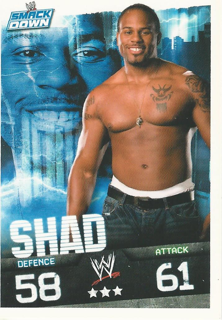 WWE Topps Slam Attax Evolution 2010 Trading Cards Shad No.94
