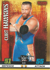 WWE Topps Slam Attax 10th Edition Trading Card 2017 Curt Hawkins No.94