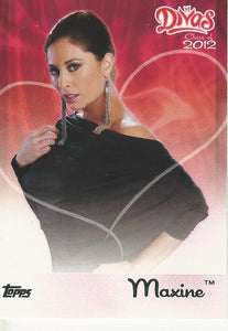 WWE Topps 2012 Trading Card Maxine 11 of 15