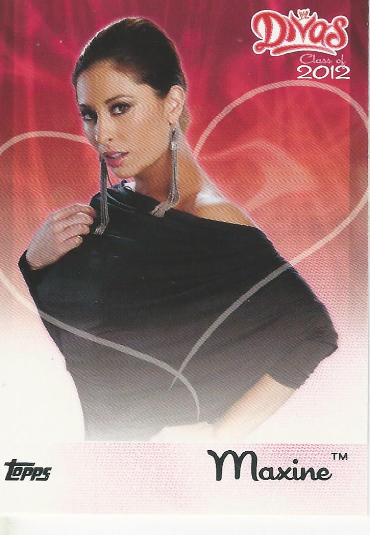 WWE Topps 2012 Trading Card Maxine 11 of 15