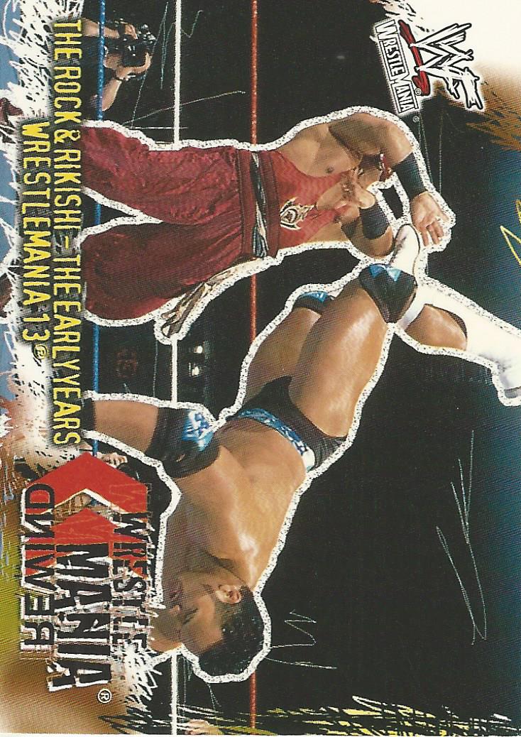 WWF Fleer Wrestlemania 2001 Trading Cards The Rock No.94