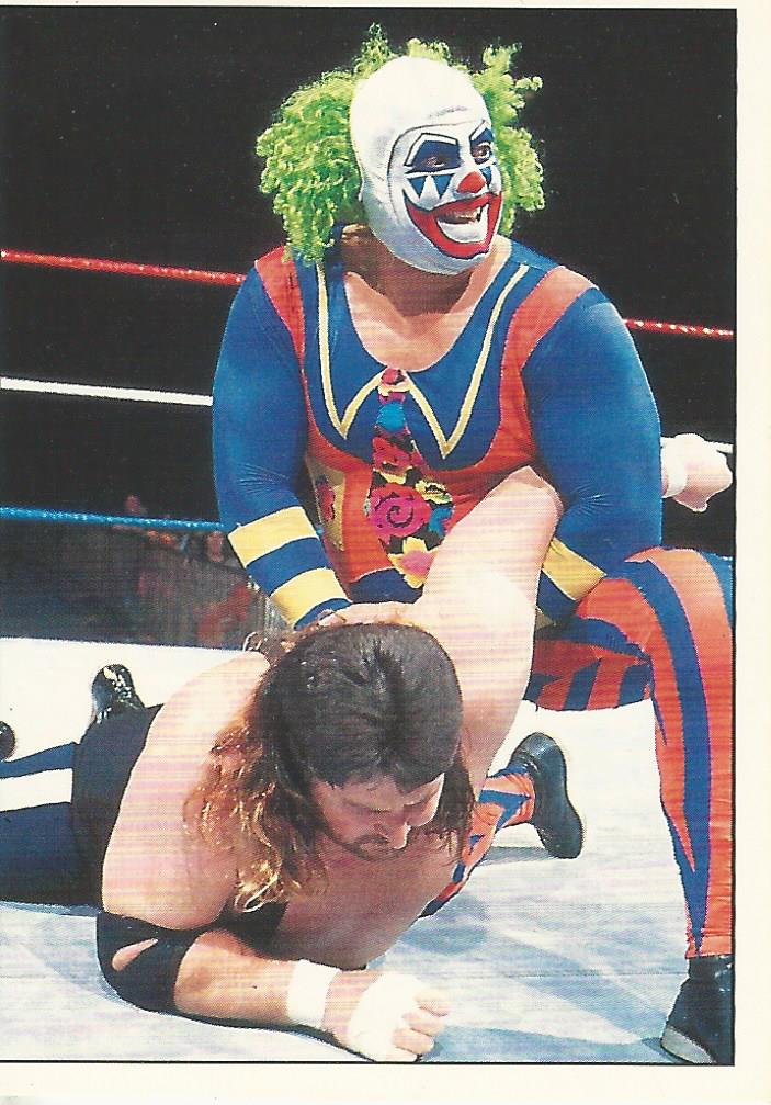 WWF Panini 1995 Sticker Collection Doink the Clown No.94