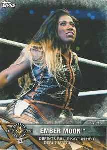 WWE Topps Women Division 2017 Trading Card Ember Moon NXT-20