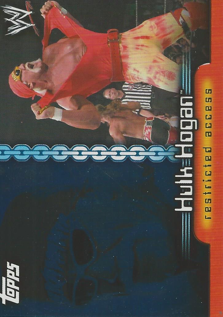 WWE Topps Insider 2006 Trading Card Hulk Hogan C12