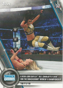 WWE Topps Women Division 2020 Trading Cards Bayley No.94