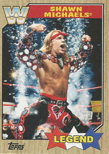 WWE Topps Heritage 2017 Trading Card Shawn Michaels No.94