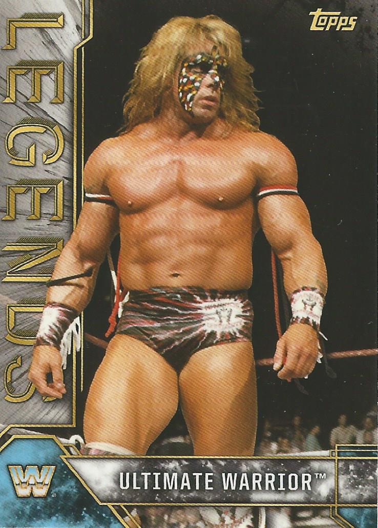 WWE Topps Legends 2017 Trading Card Ultimate Warrior No.94