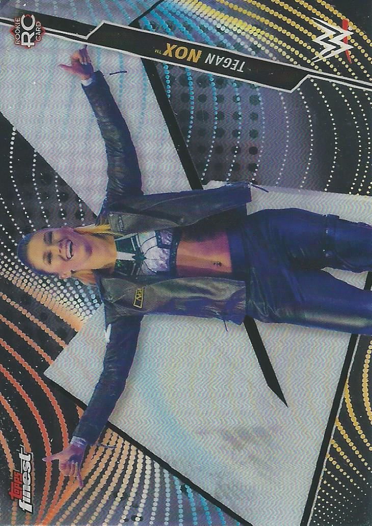 WWE Topps Finest 2020 Trading Card Tegan Nox No.94
