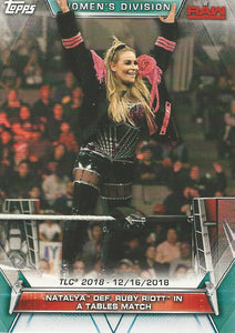 WWE Topps Women Division 2019 Trading Card Natalya No.94