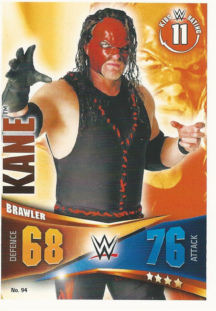 WWE Topps Slam Attax Rivals 2014 Trading Card Kane No.94