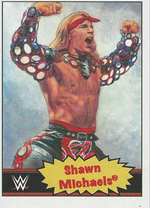WWE Topps Living Set Trading Cards 2021 Shawn Michaels No.95