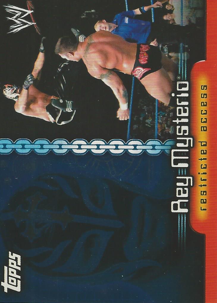 WWE Topps Insider 2006 Trading Card Rey Mysterio C13