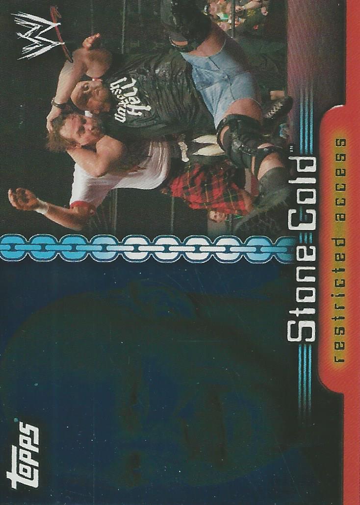 WWE Topps Insider 2006 Trading Cards US Stone Cold Steve Austin C11