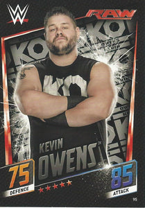 WWE Topps Slam Attax 2015 Then Now Forever Trading Card Kevin Owens No.95