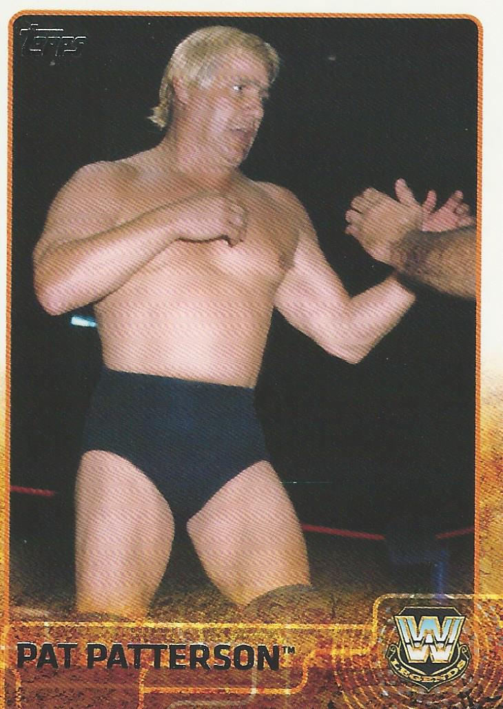 WWE Topps 2015 Trading Card Pat Patterson No.95