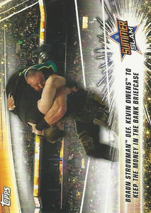 WWE Topps Summerslam 2019 Trading Card Braun Strowman No.95