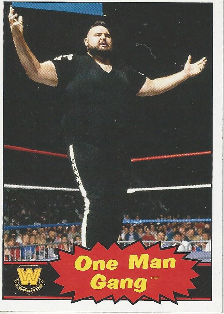 WWE Topps Heritage 2012 Trading Cards One Man Gang No.95