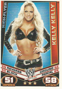 WWE Topps Slam Attax Rebellion 2012 Trading Card Kelly Kelly No.95