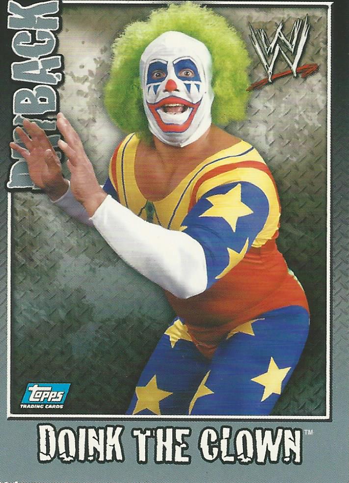 WWE Topps Payback 2006 Trading Card Doink the Clown No.95