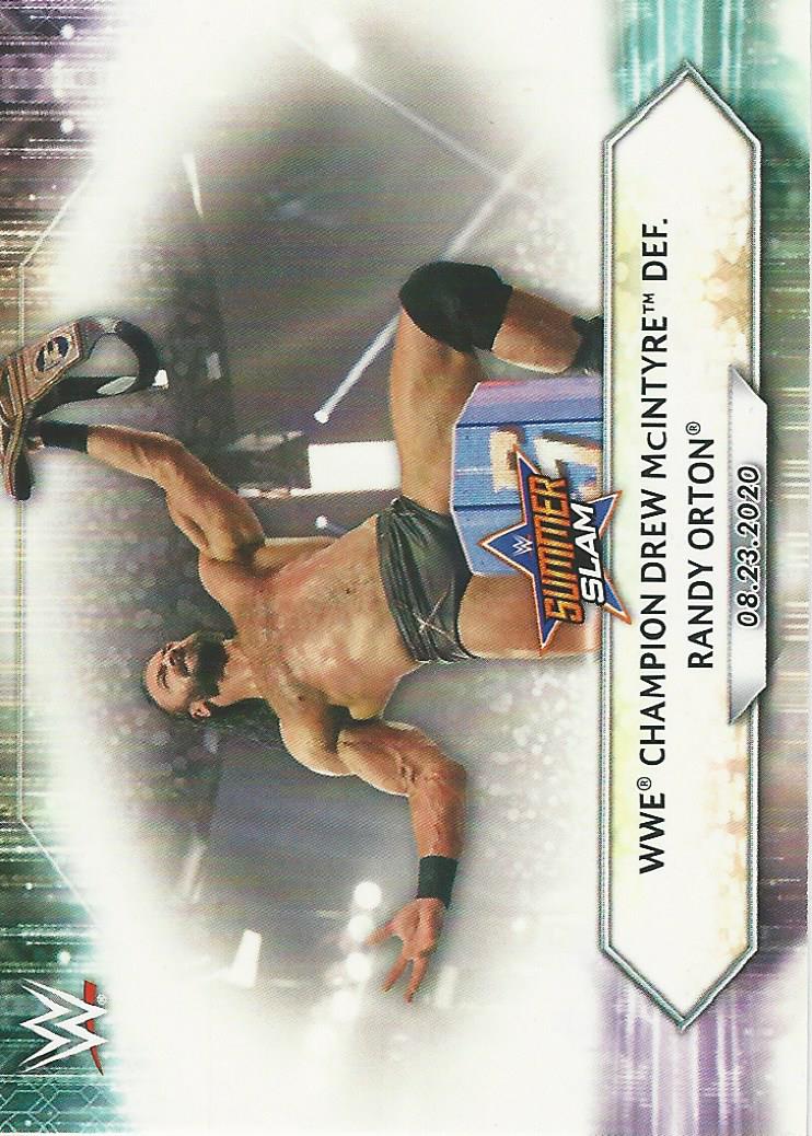 WWE Topps 2021 Trading Cards Drew McIntyre No.95