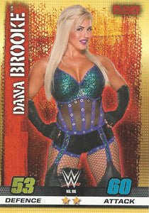 WWE Topps Slam Attax 10th Edition Trading Card 2017 Dana Brooke No.96