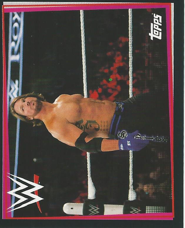 WWE Topps Road to Wrestlemania Stickers 2021 AJ Styles No.96