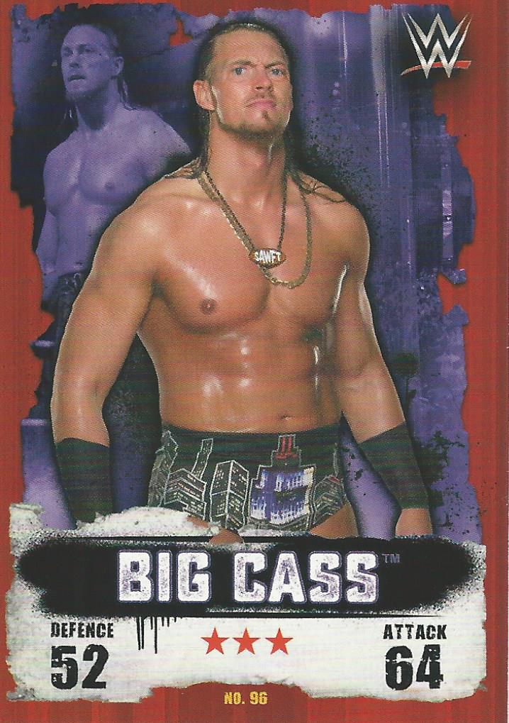 WWE Topps Slam Attax Takeover 2016 Trading Card Big Cass No.96