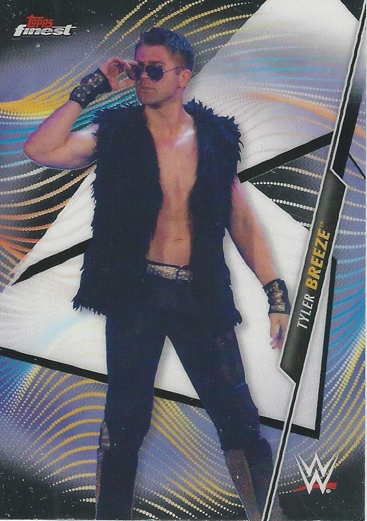 WWE Topps Finest 2020 Trading Card Tyler Breeze No.96