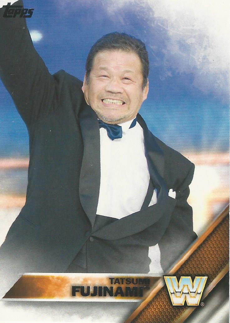 WWE Topps 2016 Trading Cards Tatsumi Fujinami No.96