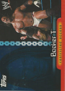 WWE Topps Insider 2006 Trading Card Booker T C14