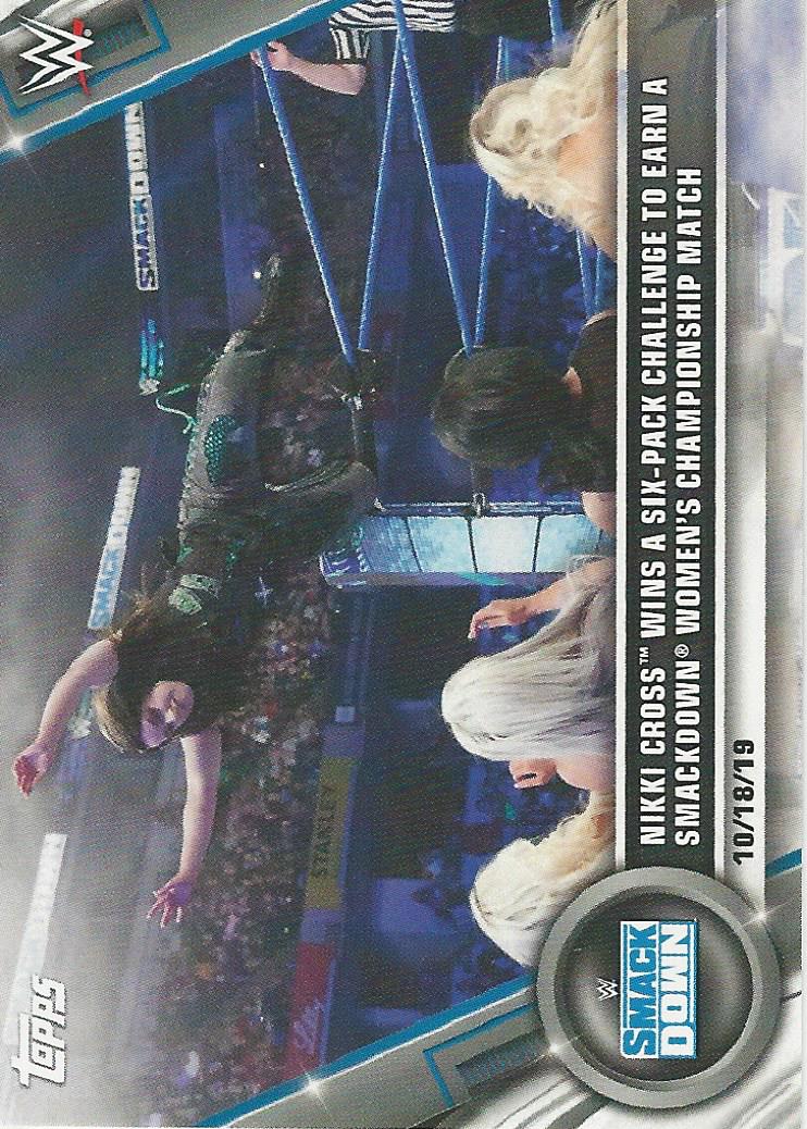 WWE Topps Women Division 2020 Trading Cards Nikki Cross No.96