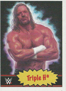 WWE Topps Living Set Trading Cards 2021 Triple H No.96