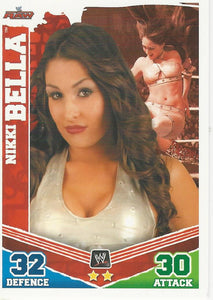WWE Topps Slam Attax Mayhem 2010 Trading Card Nikki Bella No.97
